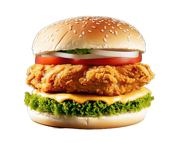 Burgers Chicken Burger du restaurant Babylone Kebab de 50400 Granville