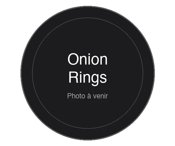 Extras Onion Rings du restaurant Babylone Kebab de 50400 Granville