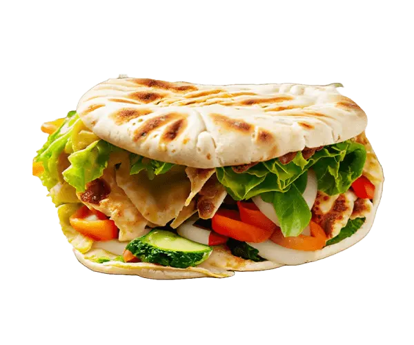 Sandwichs Sandwich Veggie du restaurant Babylone Kebab de 50400 Granville